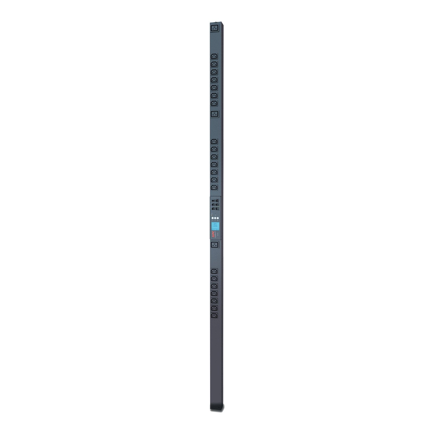 Rack PDU 2G, Metered-by-Outlet, ZeroU, 16A, 100-240V, (21) C13 & (3) C19