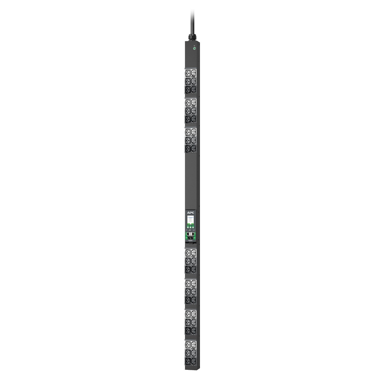 APC NetShelter Rack PDU Advanced, Metered, 3Phase, 11kW 400V 16A or 11.5kW 415V 20A, 42 Outlets, IEC309