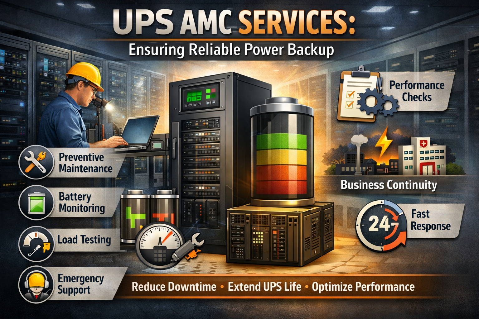 UPS AMC Services Explained: Why Annual Maintenance Is Essential for Reliable Power Backup