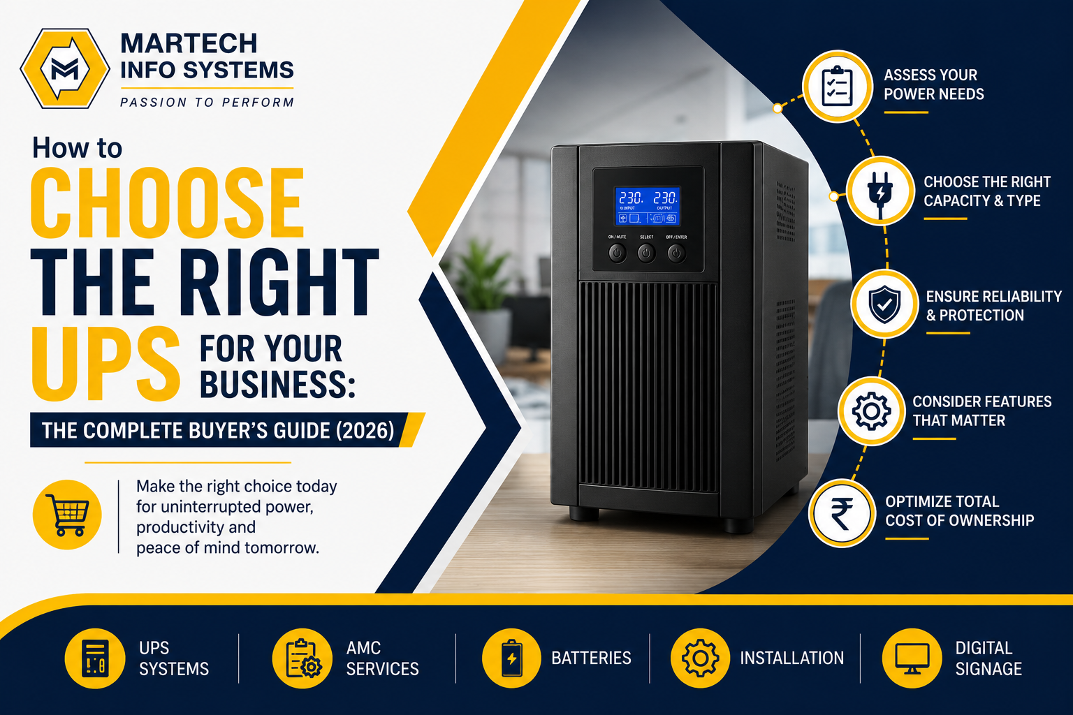 How to Choose the Right UPS for Your Business: The Complete Buyer’s Guide (2026)